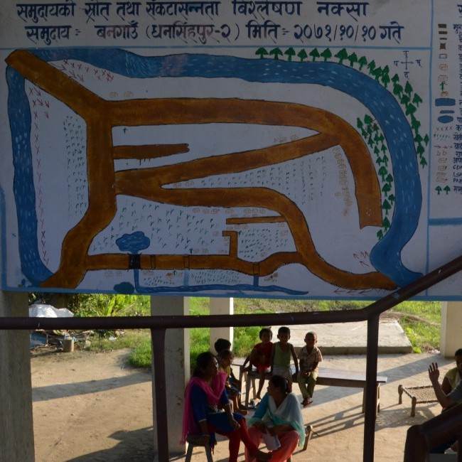 Community Risk Mapping Drawing Sample Collaborative mapping creating local flood resilience with global ...