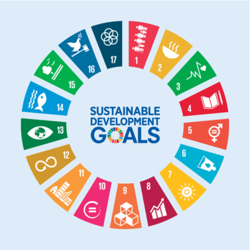 Circular representation of Global Goals.