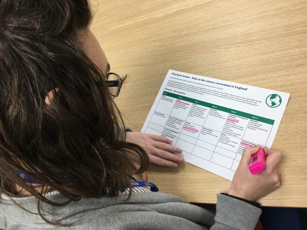 Science curriculum links