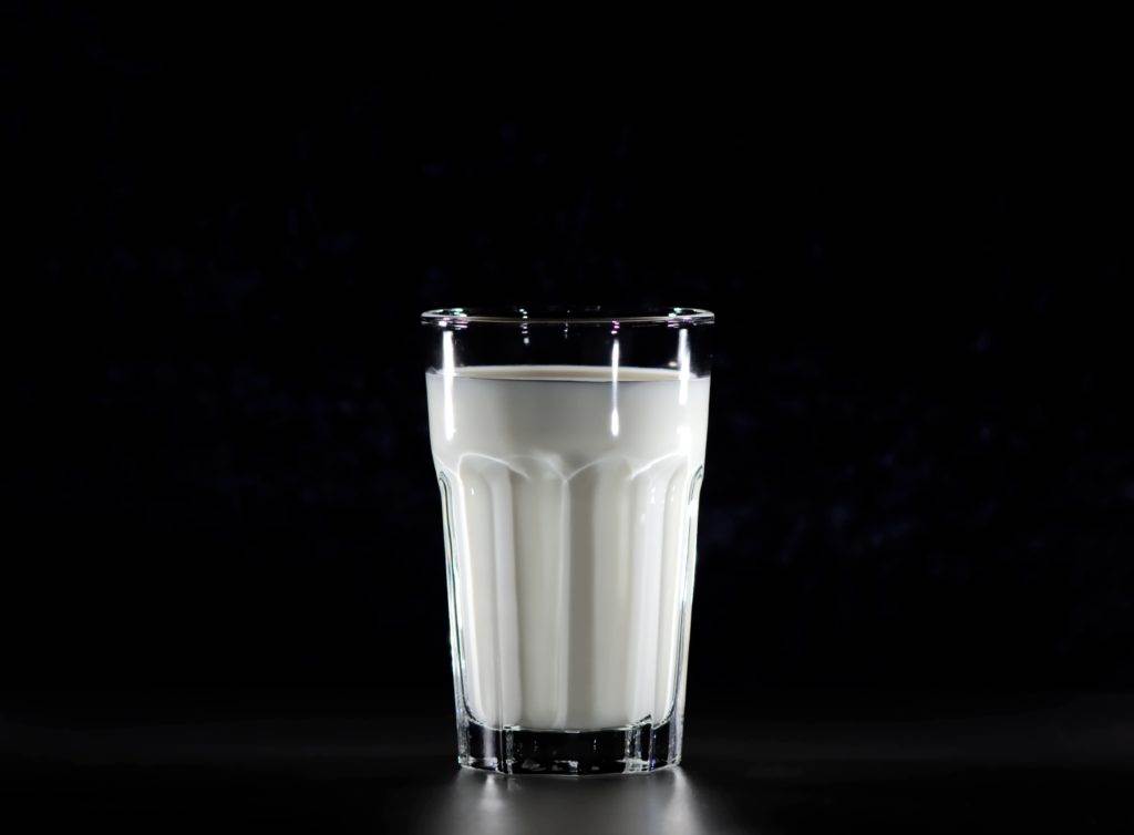 Glass of milk
