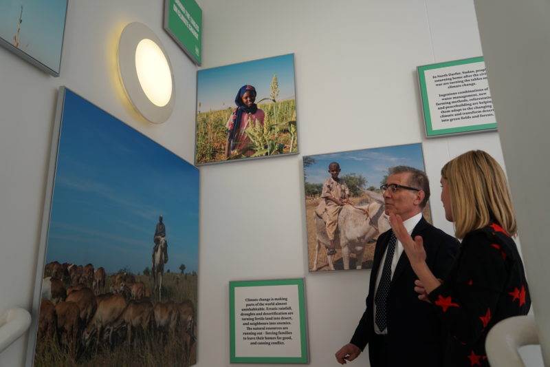 Rugby Art Gallery and Museum partners with local charity to address climate change.