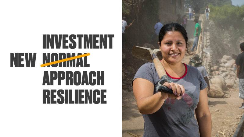 Investment resilience in the face of disasters and climate crisis – why settle for normal?
