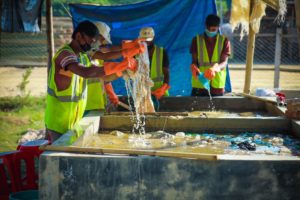 Waste workers in Bangladesh