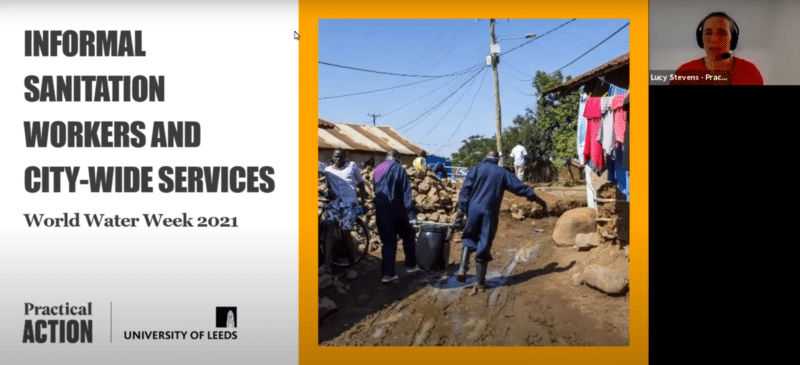 Webinar - Informal sanitation workers and city-wide services