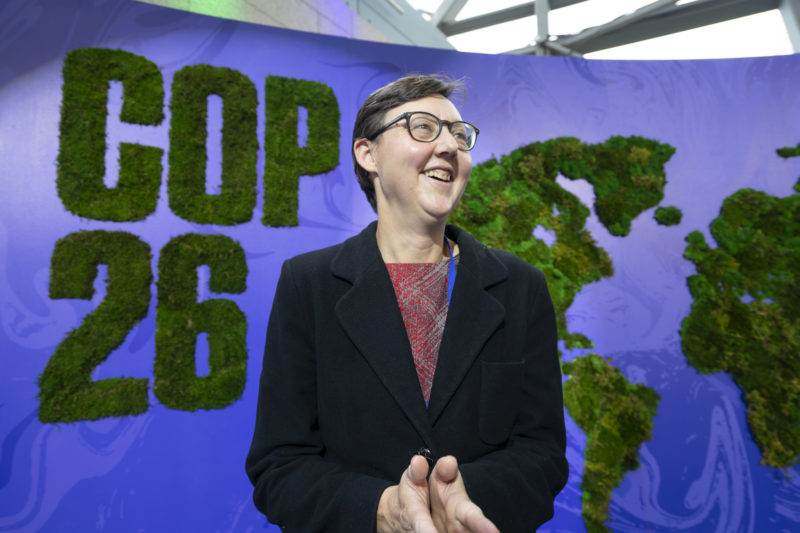 Sarah Roberts at COP26