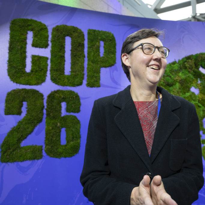 Sarah Roberts at COP26