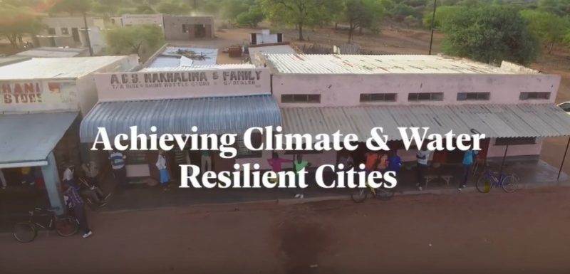 New opportunity to help city residents cope with climate change by achieving resilience in both climate and water.