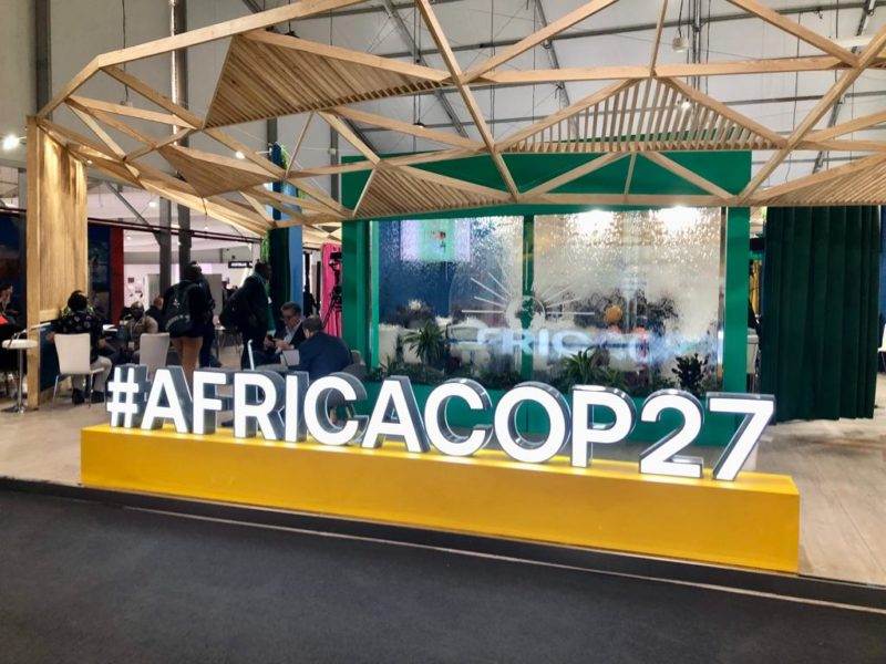 #AfricaCOP27 sign