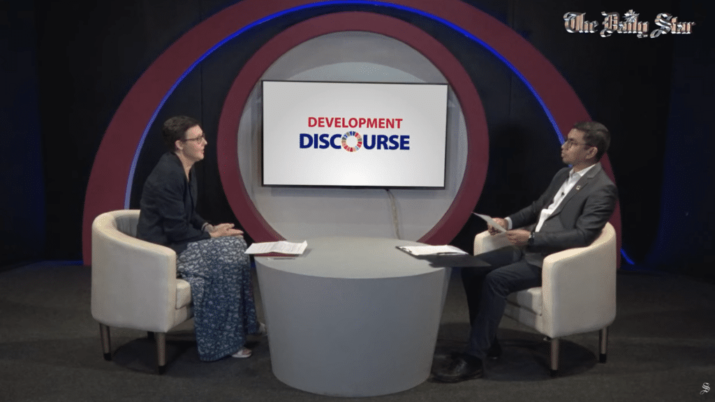 The Daily Star's Tanjim Ferdous interviews Sarah Roberts