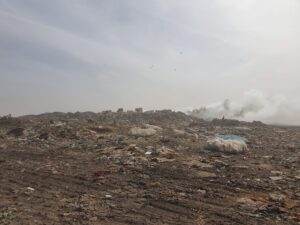 Image of Mbeubeus dumpsite in Senegal