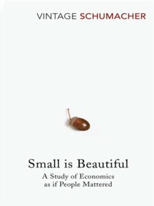 Small is still Beautiful: A vintage study of economics by Schumacher, half a decade on.