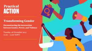 Practical action addressing gender-based violence and transforming gender norms.
