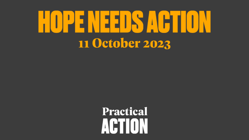 Hope needs action 11 october 2012.