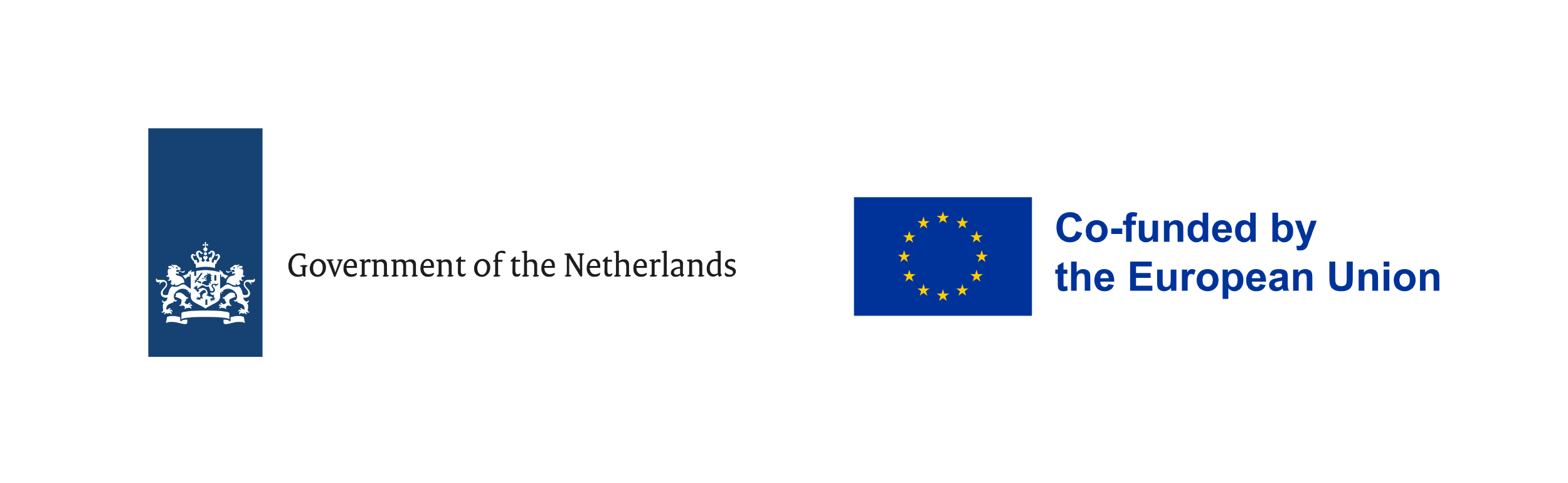 Logos of the Government of the Netherlands and the European Union with the text 