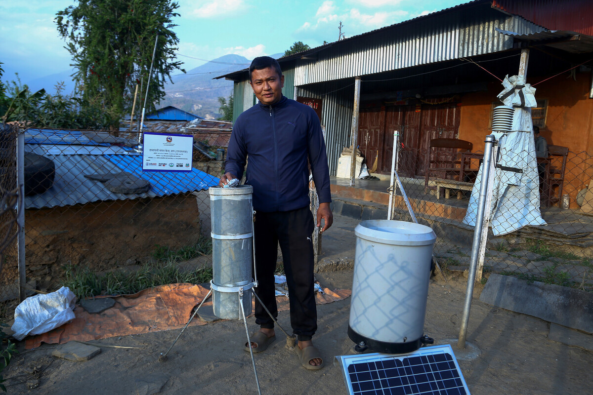 Image: The Community Centric Early Warning System (EWS) in Bagmati Province is a people-centered disaster risk reduction initiative supported by Practical Action in partnership with local and national stakeholders. It aims to strengthen the ability of communities to anticipate, prepare for, and respond to hydro-meteorological hazards such as floods and landslides — risks that are increasing in frequency and intensity due to climate change.